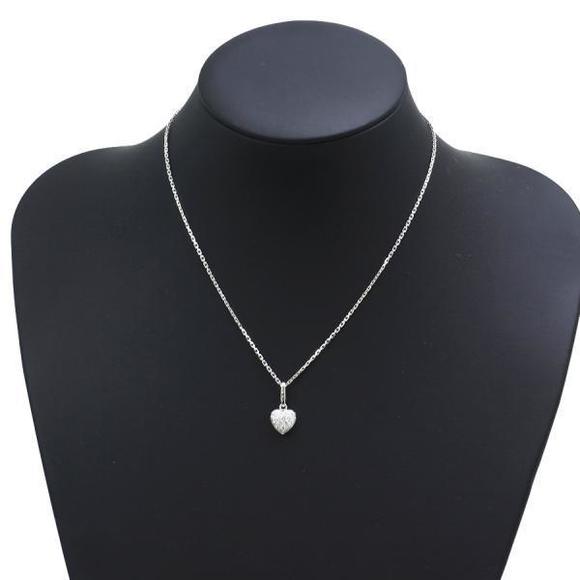 Cartier Pave Heart Diamond Charm Chain